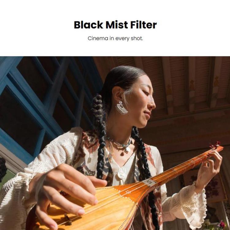 Filtro Black Mist originale per Insta360 Luna Ultra, Black Mist Filter