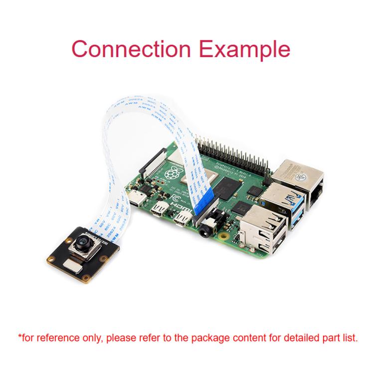 Waveshare IMX708 Camera Sensor Module 11.9MP Compatible With The Raspberry Pi Camera Module 3 Baseboard, 35264