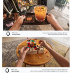 Kit di 4 obiettivi micro originali per Insta360 GO Ultra, 5 cm + 11,6 cm + 21,5 cm + 38 cm, Micro Lens Kit