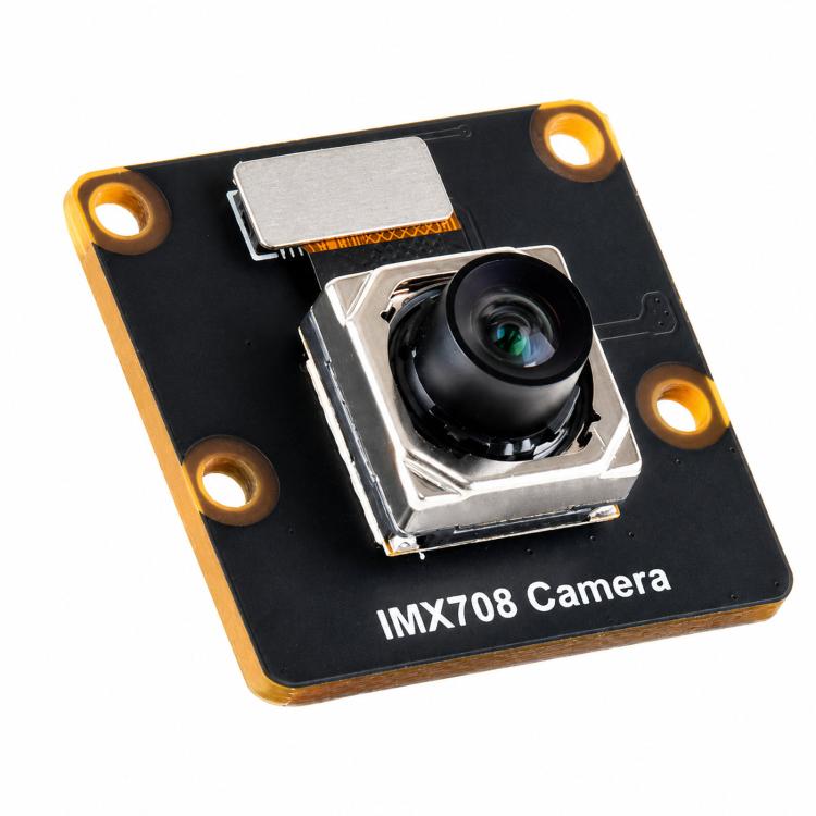 Waveshare IMX708 12MP Autofocus Camera 79.8-degree FOV Compatible with Raspberry Pi Series Boards, 35272