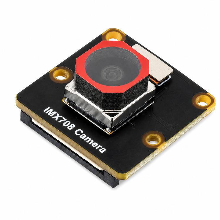 Waveshare IMX708 12MP Autofocus Camera 79.8-degree FOV Compatible with Raspberry Pi Series Boards, 35272