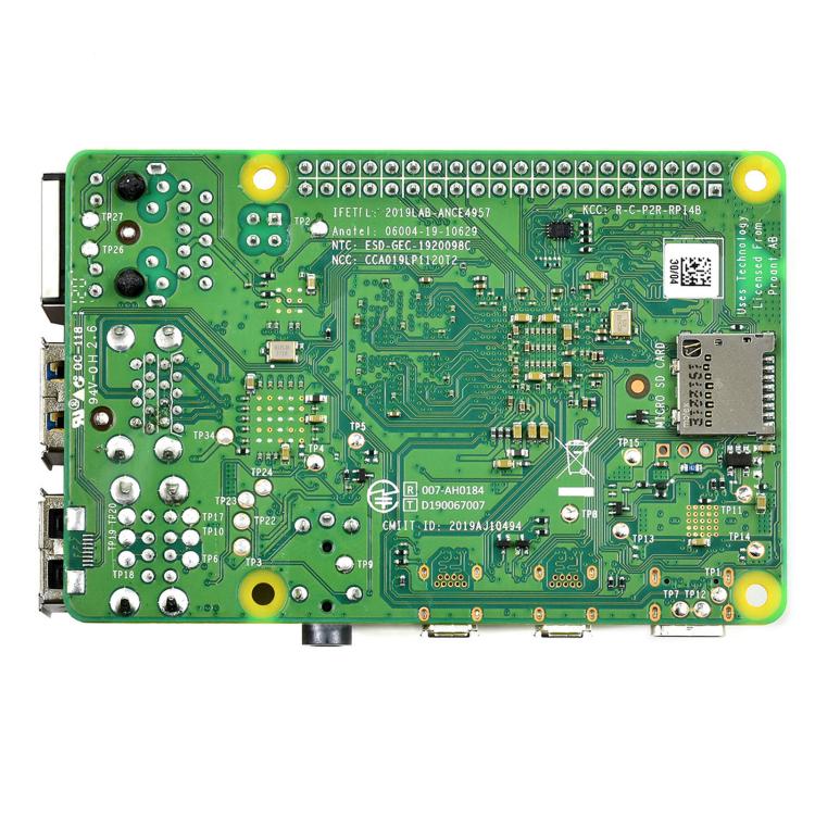 Waveshare Raspberry Pi 4 Model B 3GB RAM BCM2711B0 64-Bit Quad-Core Processor