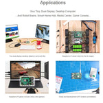 Waveshare Raspberry Pi 4 Model B 3GB RAM BCM2711B0 64-Bit Quad-Core Processor