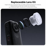 Kit di obiettivi intercambiabili originali per Insta360 X6, Single Lens