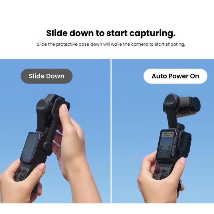 Custodia protettiva scorrevole originale per Insta360 Luna Ultra