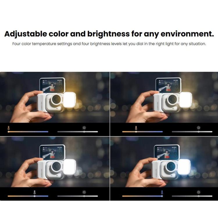 Per Insta360 GO Ultra Mini luce di riempimento magnetica originale