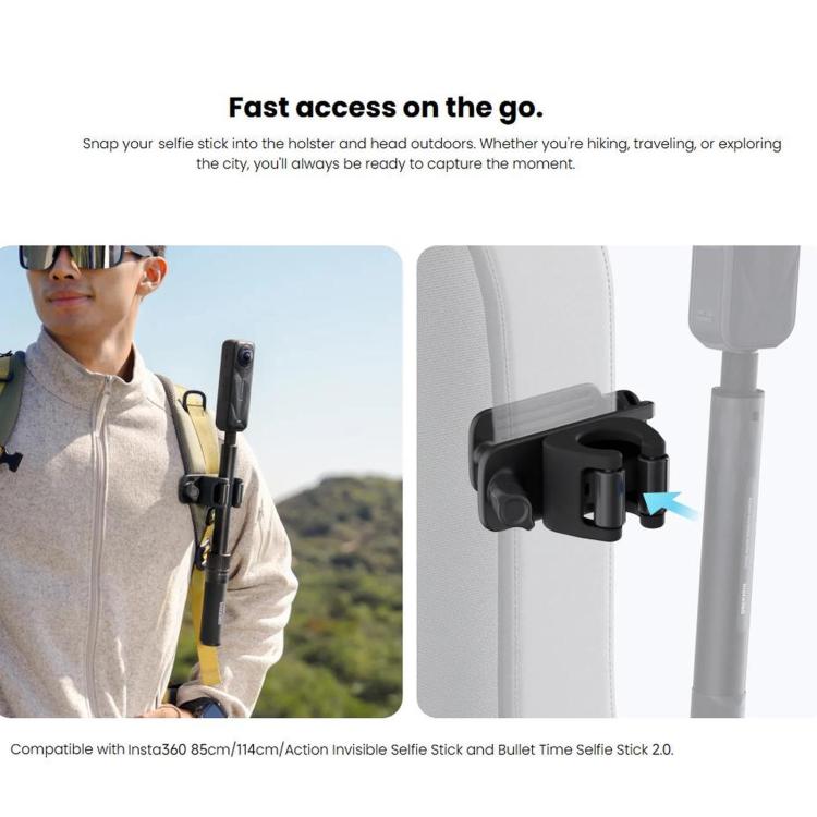 Supporto per zaino per selfie stick Insta360 Original