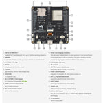 Waveshare ESP32-C6 2.73inch LCD Display Development Board RISC-V 32-Bit Processor, 320 × 320 Resolution, 35302