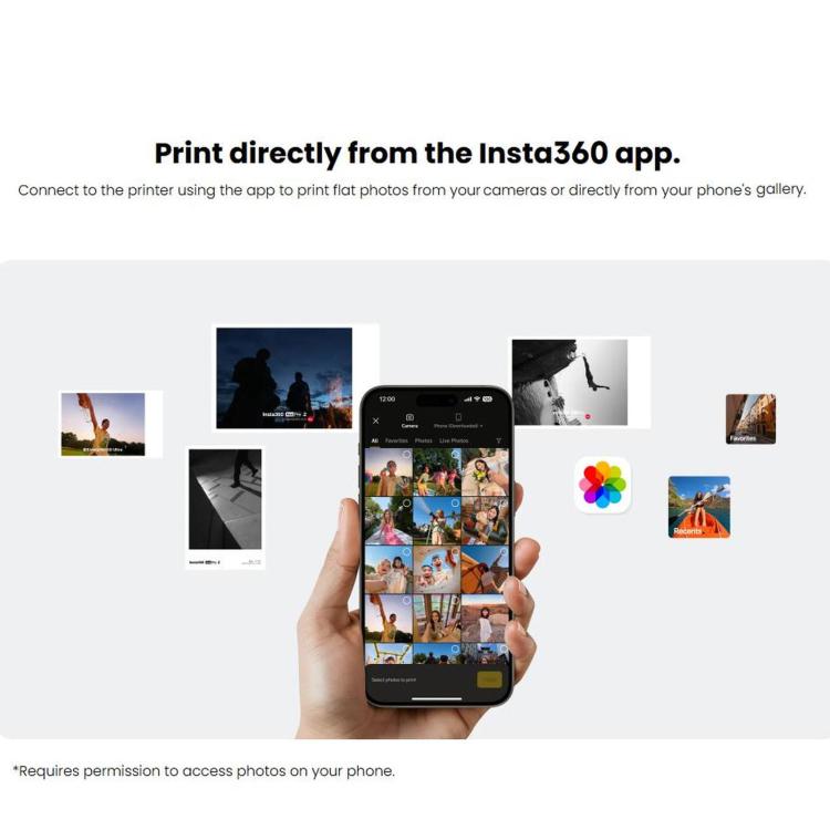 Per la stampante tascabile originale Insta360 GO Ultra, Pocket Printer