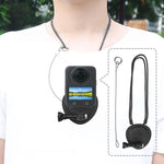 Supporto magnetico da collo CQT per action camera, a mani libere, POV, con sgancio rapido e cordino., Single Bracket, With Adapter Set