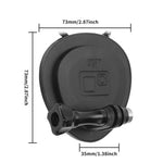 Supporto magnetico da collo CQT per action camera, a mani libere, POV, con sgancio rapido e cordino., Single Bracket, With Adapter Set