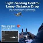 Sistema di rilascio del carico utile per droni LKTOP PT-1 con sensore di luce e airdrop per DJI Mini 5 Pro / Serie Air 3 / Serie Mavic