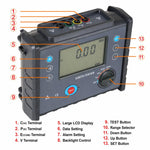 LCD Screen Digital Earth Resistance Tester, Earth Resistance Tester