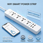 For Tuya Smart Power Strip, Wireless Control Switch Mobile Remote Timing Voice Home Individual Controlled Outlets, EU Plug, EU Plug Universal Socket, UK Plug Universal Socket, US Plug Universal Socket, AU Plug Universal Socket