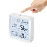 Per Tuya, termometro e igrometro intelligente con ampio schermo, wireless e portatile, per la casa., TH08Pro