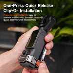 Per DJI Osmo Pocket 4 / 3 LKTOP Supporto di espansione magnetico Gabbia in alluminio a sgancio rapido con slitta a caldo e Arca Swiss, AC-013