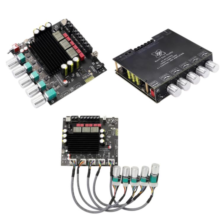 ST21PRO Bluetooth Digital Amplifier Board 2.1 Channel 100W X 2 + 200W Subwoofer, All-in-one Without Casing, All-in-one With Casing, External Type