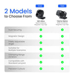 Supporto magnetico a clip aMagisn per cappelli, girevole a 360°, per visiera di cappello, tracolla di zaino, supporto POV per vlog., For Insta360 GO Ultra, For DJI Osmo Nano