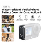 Per DJI Osmo Action 6 aMaginsn Vertical Shoot Coperchio batteria magnetico a sgancio rapido Sportello batteria in metallo