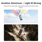 Per DJI Osmo Action 6 aMaginsn Vertical Shoot Coperchio batteria magnetico a sgancio rapido Sportello batteria in metallo