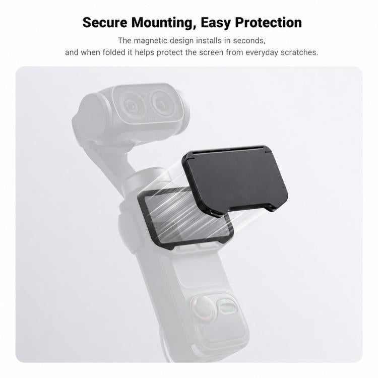 Paraluce magnetico pieghevole originale per Insta360 Luna Ultra, Screen Shade