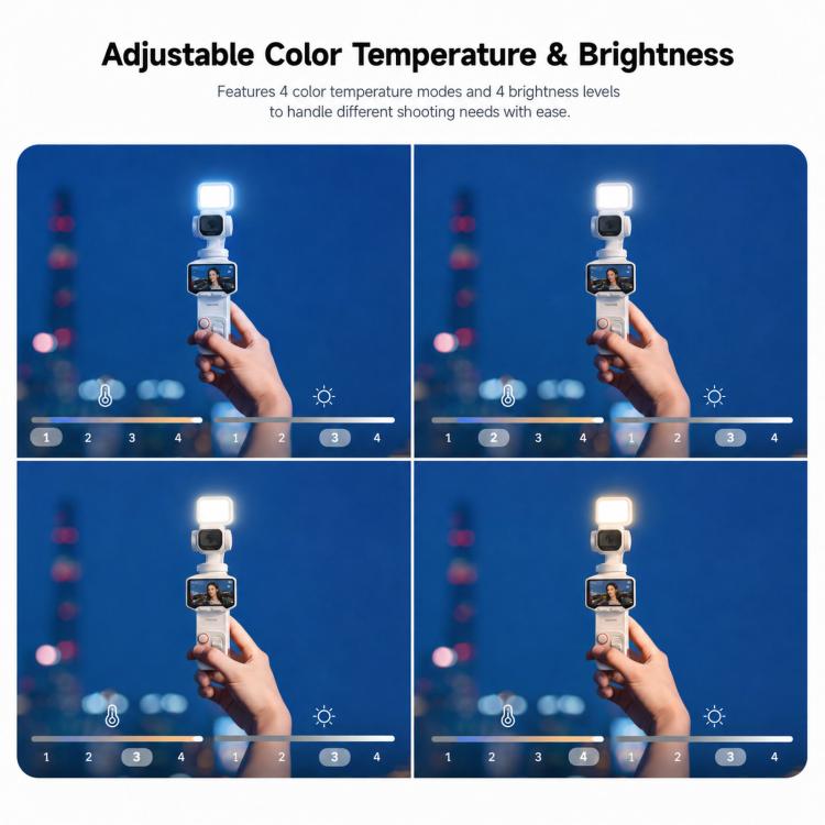 Per Insta360 Luna Pro Original Mini Magnetic Fill Light