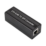 Convertitore fibra-Ethernet SFP Gigabit con negoziazione automatica WAVESHARE, chip controller RTL8213B, With PoE, No PoE