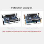 WAVESHARE Kit di contenitori per scheda di sviluppo Arduino UNO Q - Versione base, 2GB+16GB, 4GB+32GB