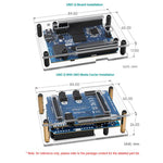 WAVESHARE Kit di contenitori per scheda di sviluppo Arduino UNO Q - Versione base, 2GB+16GB, 4GB+32GB