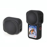 Tappo in silicone antigraffio per obiettivo Insta360 X6, copertura morbida per obiettivo della fotocamera.