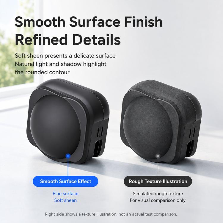 Tappo in silicone antigraffio per obiettivo Insta360 X6, copertura morbida per obiettivo della fotocamera.