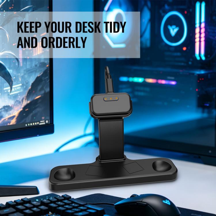 Per Steam Controller 2 / 1 JYS Stazione di ricarica e visualizzazione magnetica con supporto da tavolo, Desktop Stand