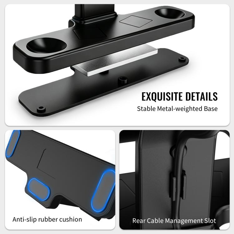 Per Steam Controller 2 / 1 JYS Stazione di ricarica e visualizzazione magnetica con supporto da tavolo, Desktop Stand