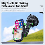 Supporto universale per telefono in silicone con ventosa, da montare in auto.