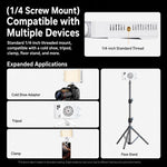 V-40 Luce video LED portatile da 40 W, temperatura colore 2500K-9000K, CRI 96+, ricaricabile, tascabile, pannello luminoso per fotografia, V-40
