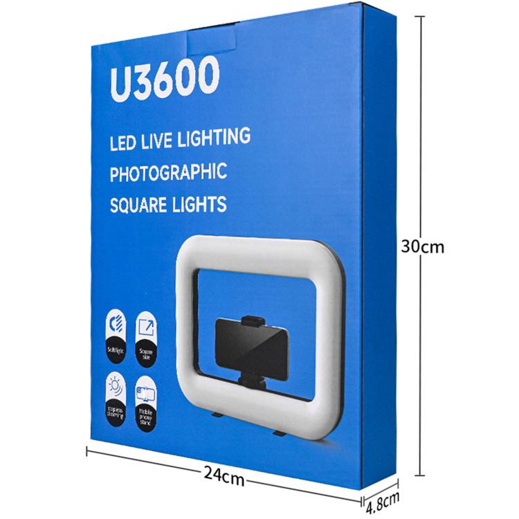 Luce ad anello ricaricabile per gabbia per fotocamera, rig video portatile per smartphone, 4400mAh, 6600mAh, 8000mAh