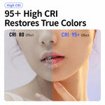 Anello luminoso ricaricabile per selfie e riprese video con smartphone, ZGRL01 Three-Color Temperature