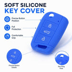 Cover chiave in silicone per Volkswagen Golf 7 / Teramont X / Bora / Lavida Plus / T-Cross / Sagitar