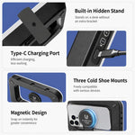 Luce video magnetica per smartphone, ricaricabile, portatile., ZGRL-01 RGB