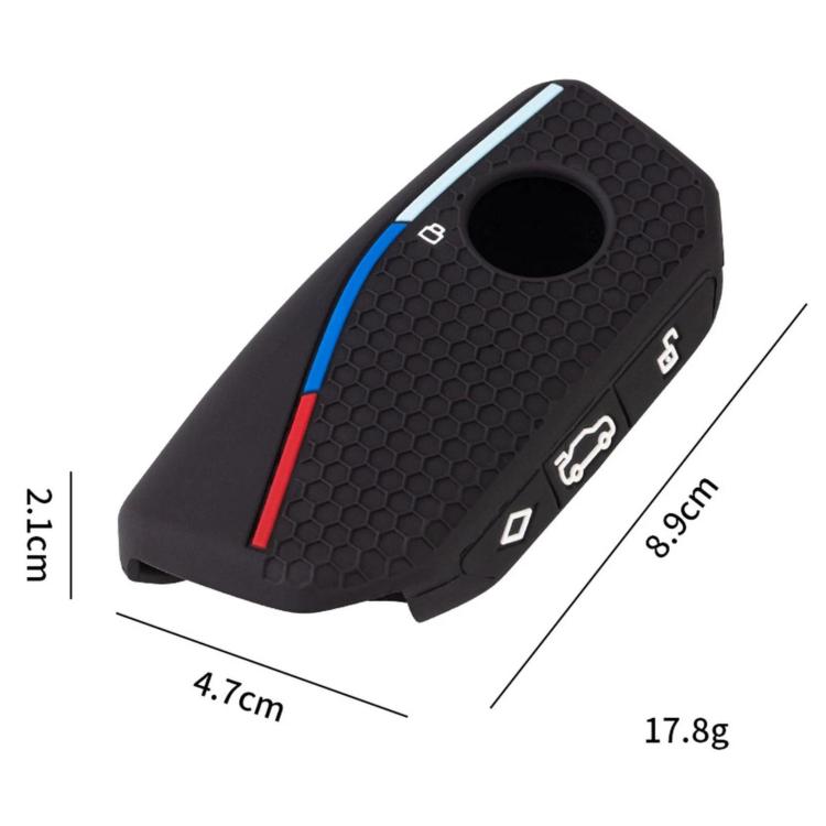2 coprichiavi in silicone per BMW Serie 7 740 / X7 / I7 / X1 / IXXM / X6
