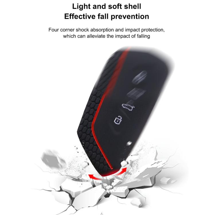 Cover in silicone per chiave telecomando Volkswagen Golf 8 / Talagon / ID4 Crozz / ID6X / Teramont