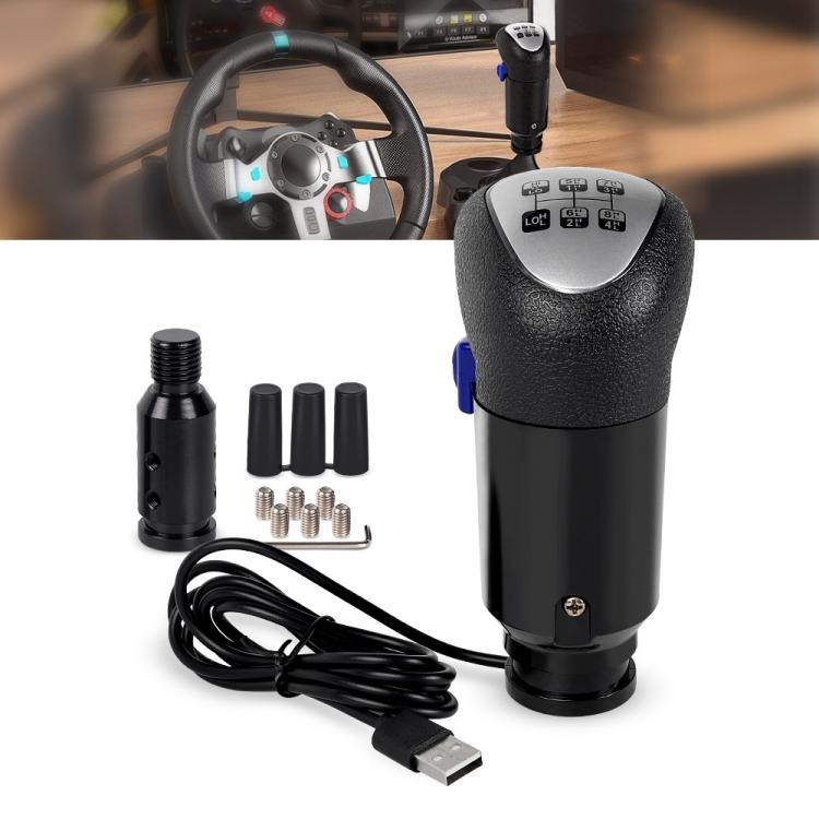 Pomello del cambio USB per Logitech G29 / G27 / G920 Thrustmaster TH8A per PC Truck Simulator, SFN190
