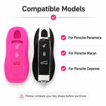 Cover in silicone per chiave telecomando Porsche Panamera / Macan / Cayenne