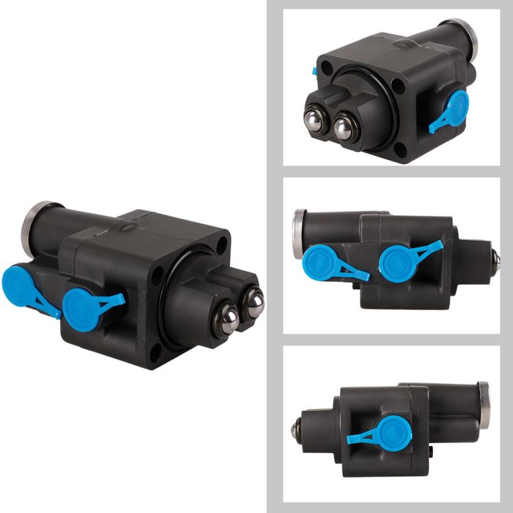 Valvola di controllo dello splitter della trasmissione ZF 5001859718, valvola pneumatica in alluminio M14x1.5