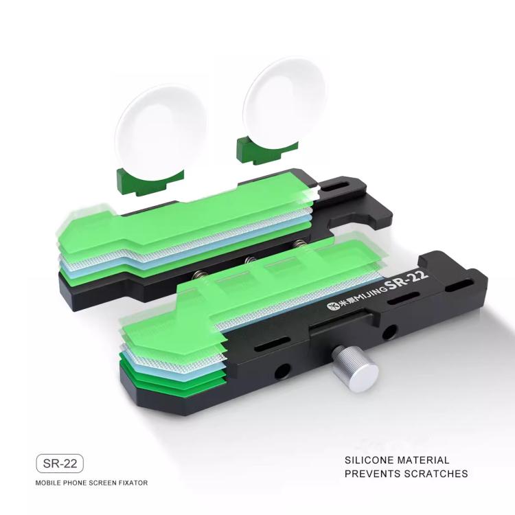 Supporto per schermo con apertura laterale, ideale per riparazioni di telefoni., MIJING SR-22