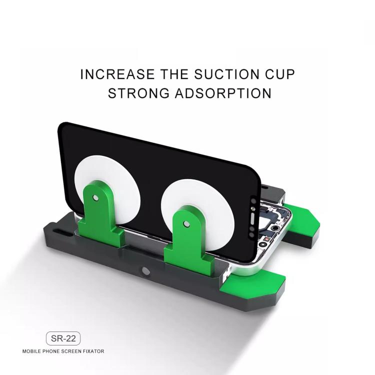 Supporto per schermo con apertura laterale, ideale per riparazioni di telefoni., MIJING SR-22