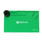 Tappetino da saldatura in silicone resistente al calore MIJING, antistatico, per riparazioni elettroniche., 79x30cm Green, 45x28cm Green, 45x28cm Gray