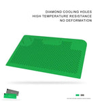 Tappetino da saldatura in silicone resistente al calore MIJING, antistatico, per riparazioni elettroniche., 79x30cm Green, 45x28cm Green, 45x28cm Gray