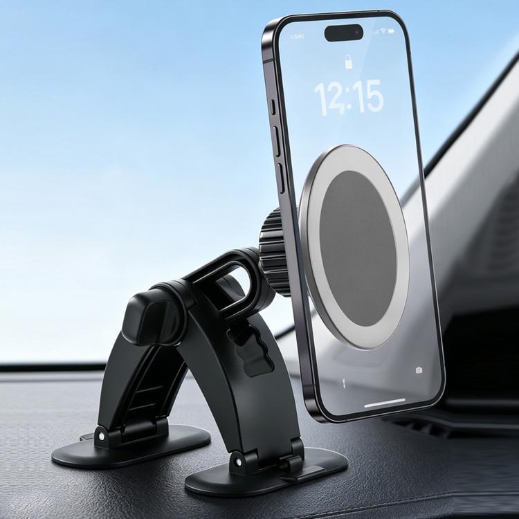Staffa di fissaggio adesiva per console centrale di navigazione auto, Magnetic
