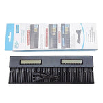 Caricabatterie al litio multifunzione HD-5885 a 16 slot con display LCD per batterie 26650 / 21700 / 18650, US Plug, EU Plug